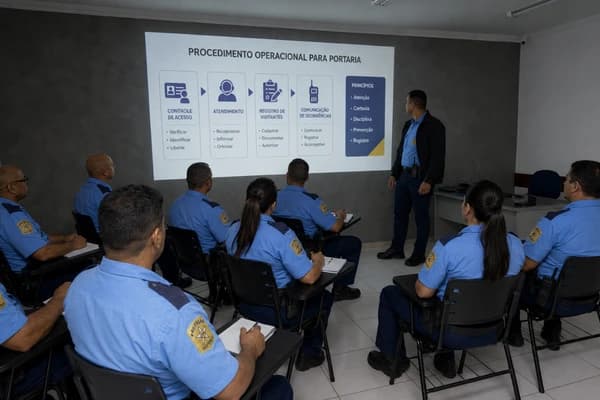 Treinamento interno PS Proteção — Procedimento Operacional para Portaria